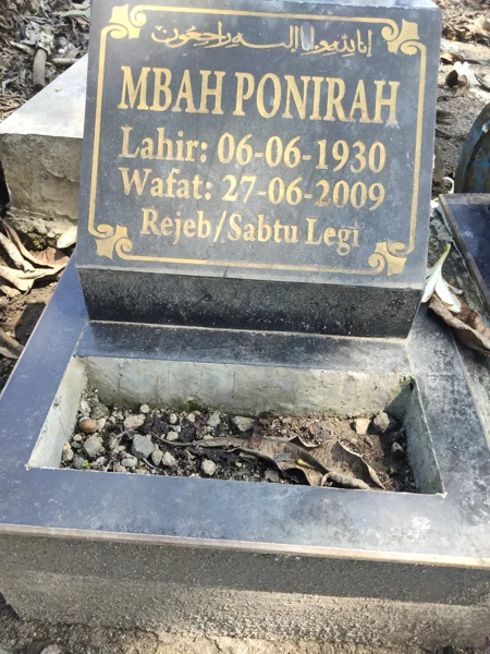 Mbah ponirah